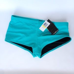 NWT Hurley Boy Short Aqua Bikini Bottom Med